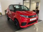 NOUVELLE AIXAM CITY SPORT ELECTRIQUE  ROUGE NACRE - TOIT NOIR / NEUF